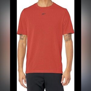 Reebok Speedwick Men’s Red t-shirt (Size: S)